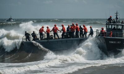 courageous navy and fishermen