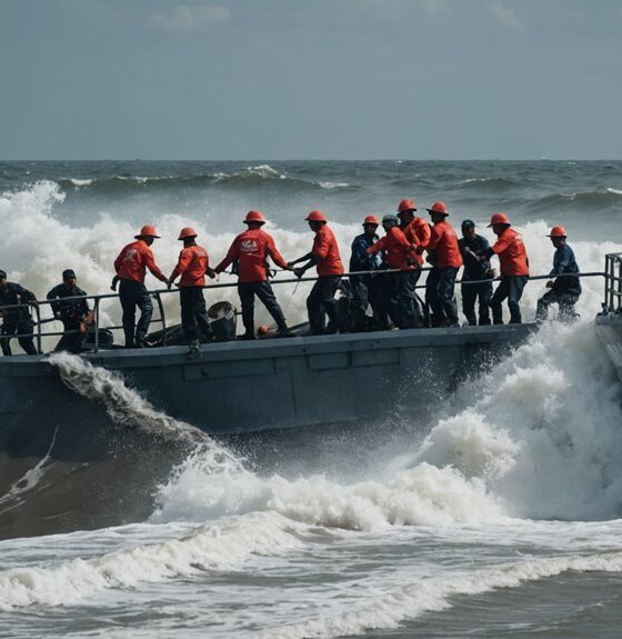 courageous navy and fishermen