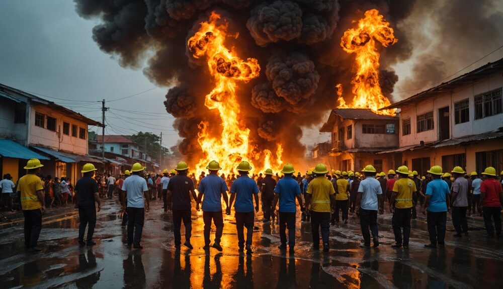 fire in mangga besar