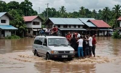 flood emergency in entikong