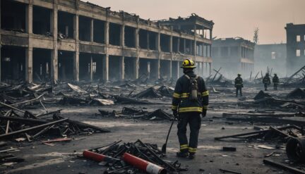 glodok plaza fire devastation