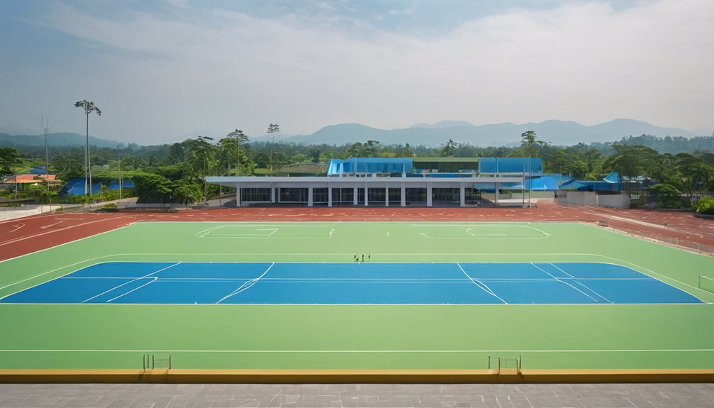 modern sports facilities development