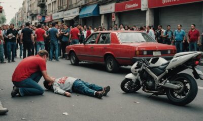 red plate motorcycle incident