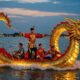 underwater lion dragon dance