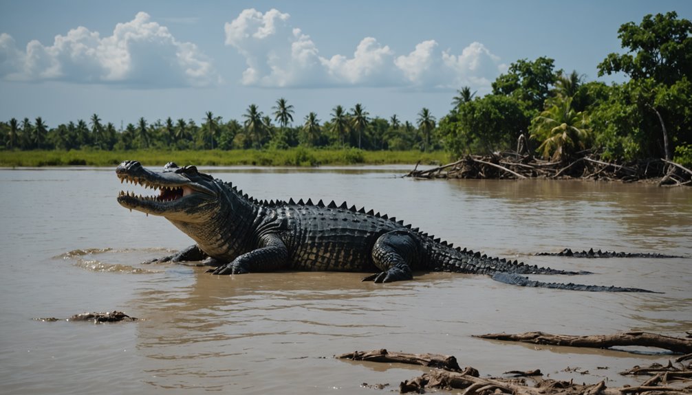 crocodile attack on child