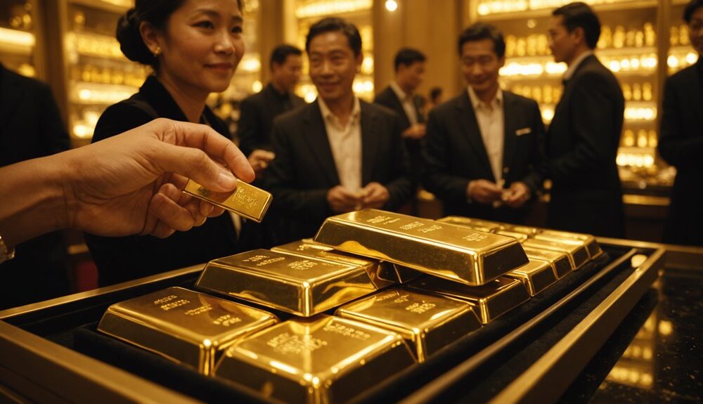 gold price increase delight