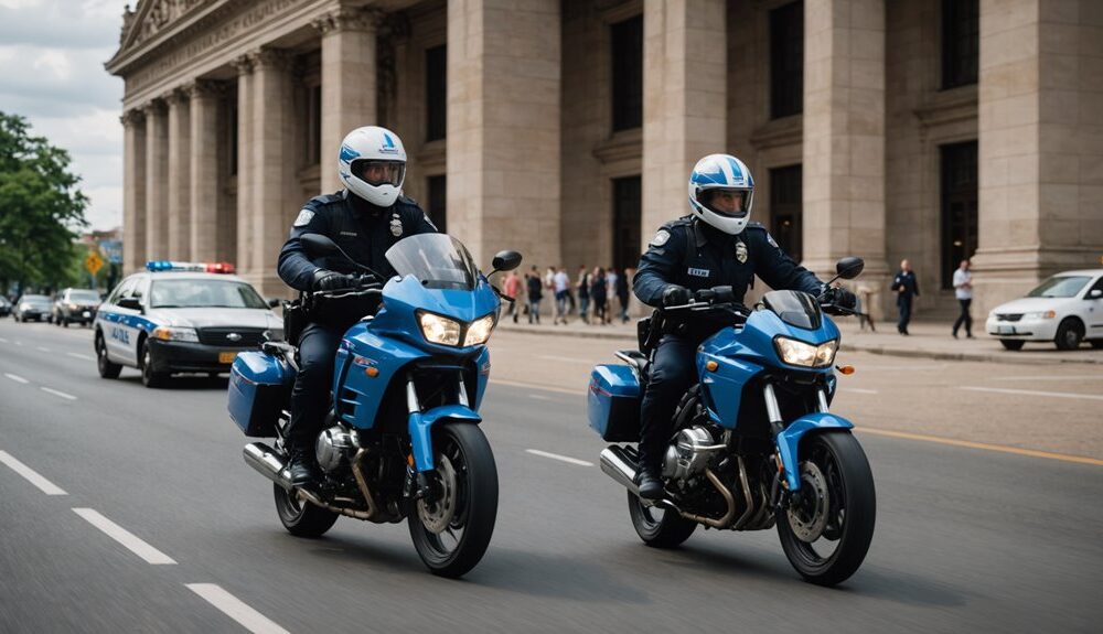 tourist speeding before police