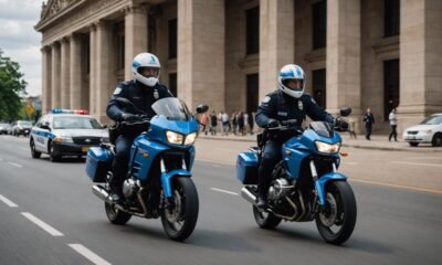 tourist speeding before police