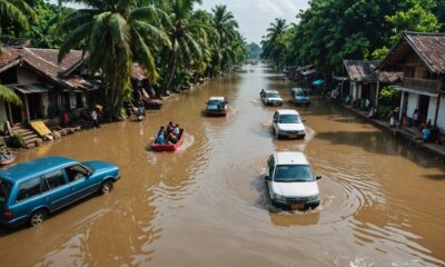 unexpected flood in cengkareng