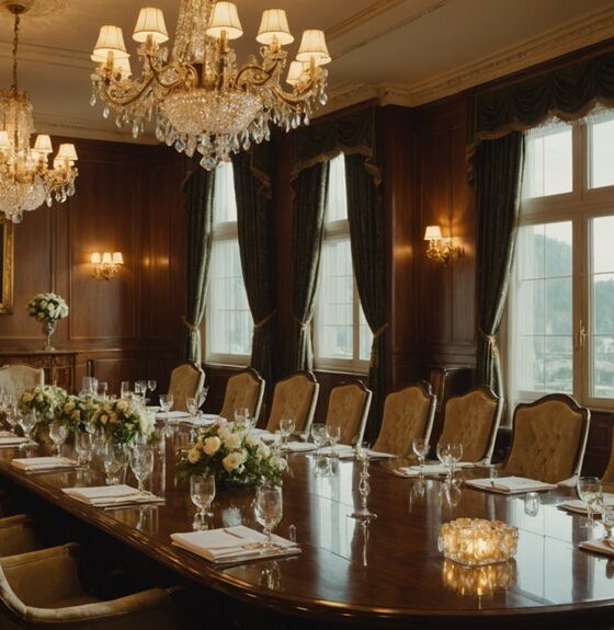 secret discussions in luxury
