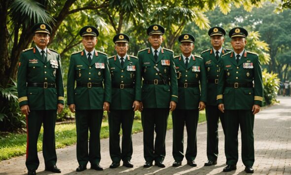 Pejabat TNI pensiunan menuntut penggantian Wakil Presiden