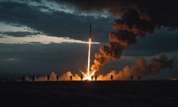 Iran serangan misil ke Israel