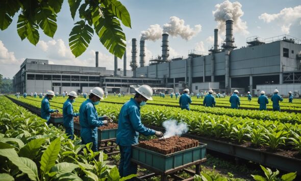 pabrik produk bebas tembakau